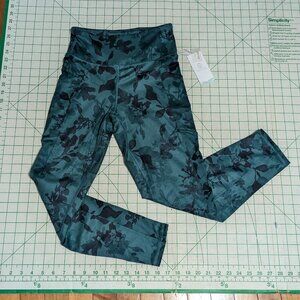 4/$20 NWT Balance Collection Leggings Teal with POCKETS WS